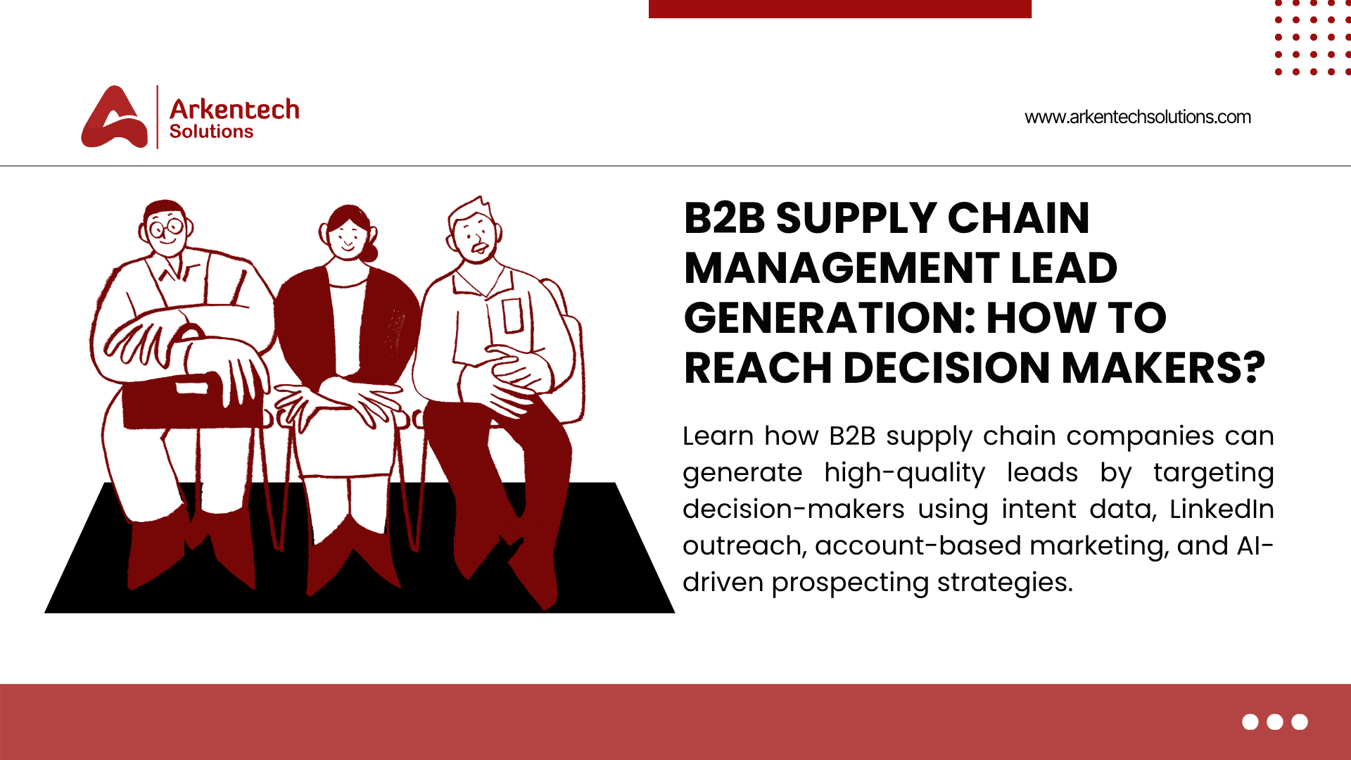 B2B supply chain management lead generation